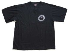 画像2: 90s USA製 HARLEY-DAVIDSON ハーレー ダビッドソン LIVE TO RIDE スピードメーター 両面プリント コットンTシャツ 黒 (2)