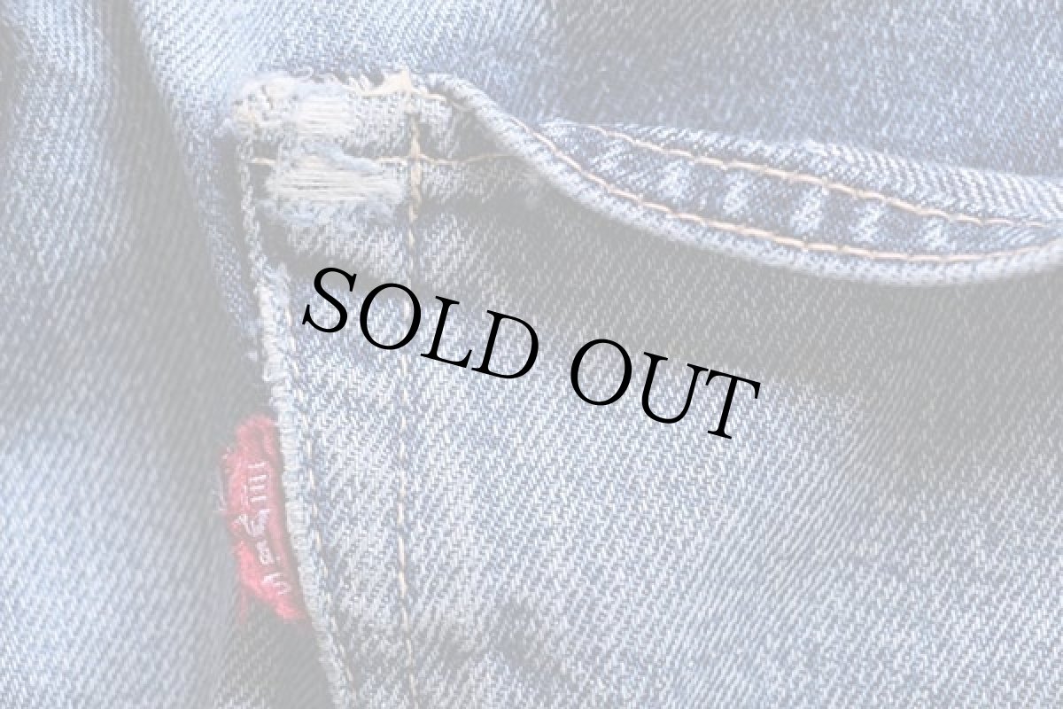 画像4: 60s LEVI'Sリーバイス 501XX カットオフ デニム ショートパンツ w30 (4)