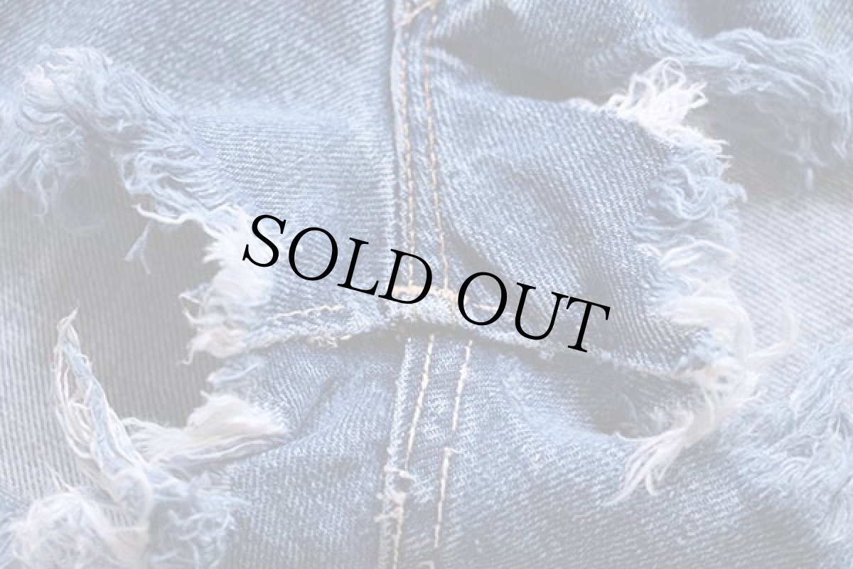 画像7: 60s LEVI'Sリーバイス 501XX カットオフ デニム ショートパンツ w30 (7)