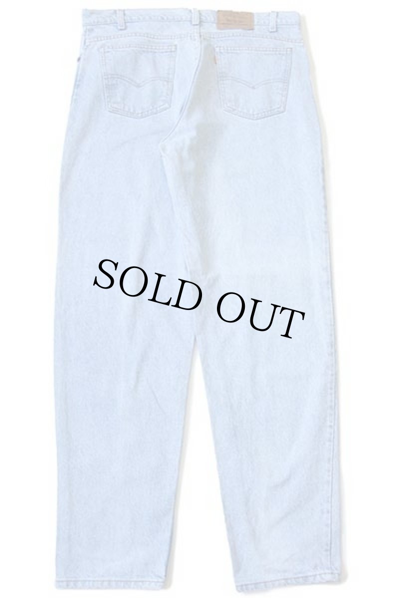 画像3: 90s USA製 Levi'sリーバイス 550 デニムパンツ アイスブルー w38 L34★35 (3)