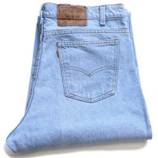 画像1: 90s USA製 Levi'sリーバイス 550 デニムパンツ アイスブルー w38 L34★35 (1)