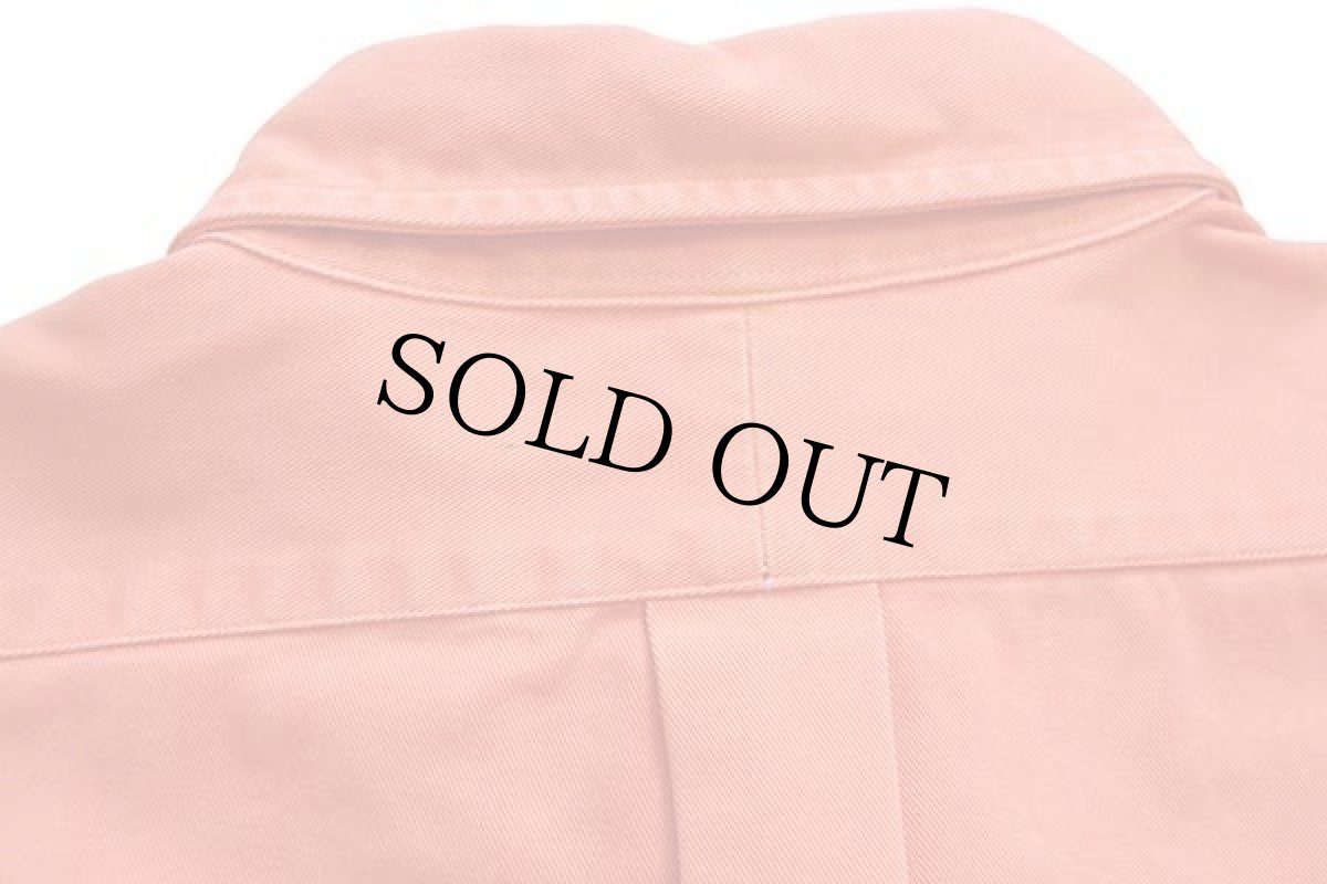 画像5: 90s ポロ ラルフローレン ワンポイント ボタンダウン コットンツイルシャツ オレンジ XL (5)