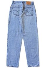 画像3: 90s メキシコ製 Levi'sリーバイス 550 デニムパンツ 9 JR.M★55 (3)