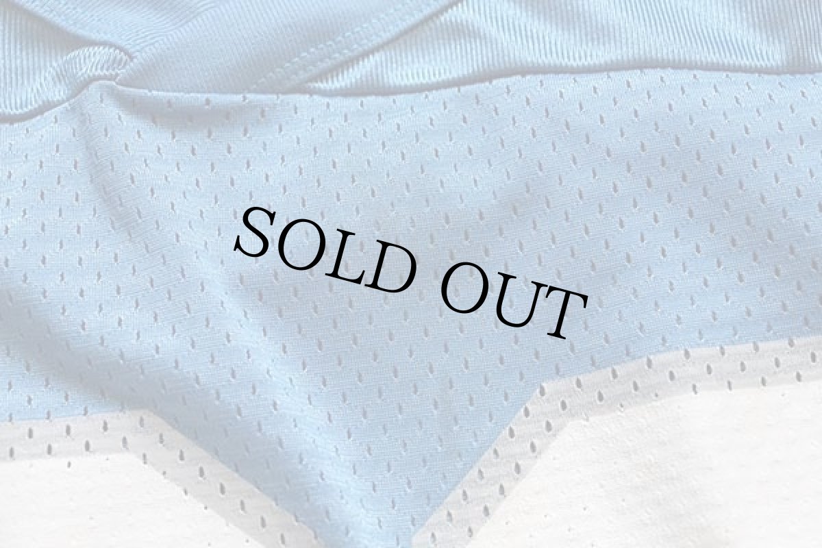 画像6: 90s USA製 Wilson NFL LIONS SANDERS 20 ナンバリング ナイロン メッシュ フットボール ゲームシャツ 水色 XXL (6)