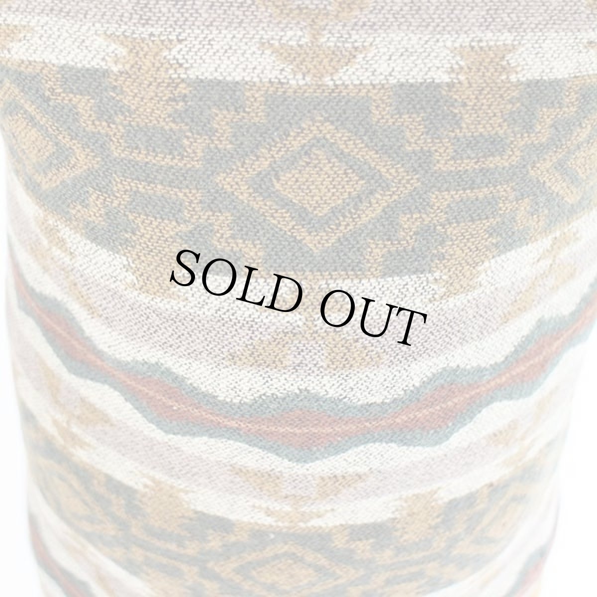 画像6: USA製 PENDLETONペンドルトン フォークロア柄 ボトムレザー ウール ブランケット ワンショルダーバッグ (6)