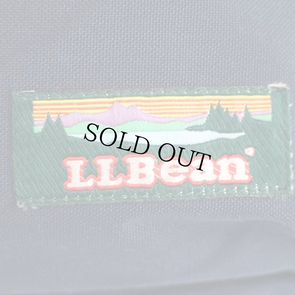 画像5: 90s L.L.Bean SAM 刺繍 ナイロン デイパック 紺★リュックサック (5)