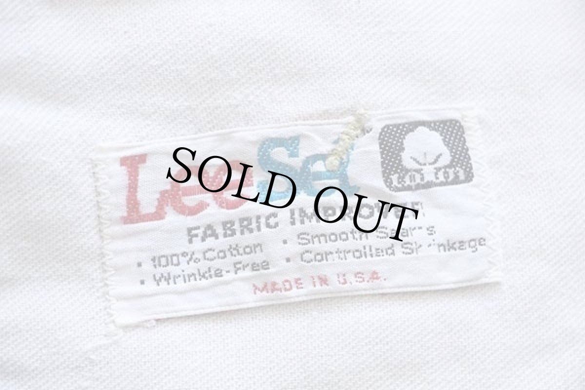 画像6: 70s USA製 Leeリー Set フレア デニムパンツ w30 (6)