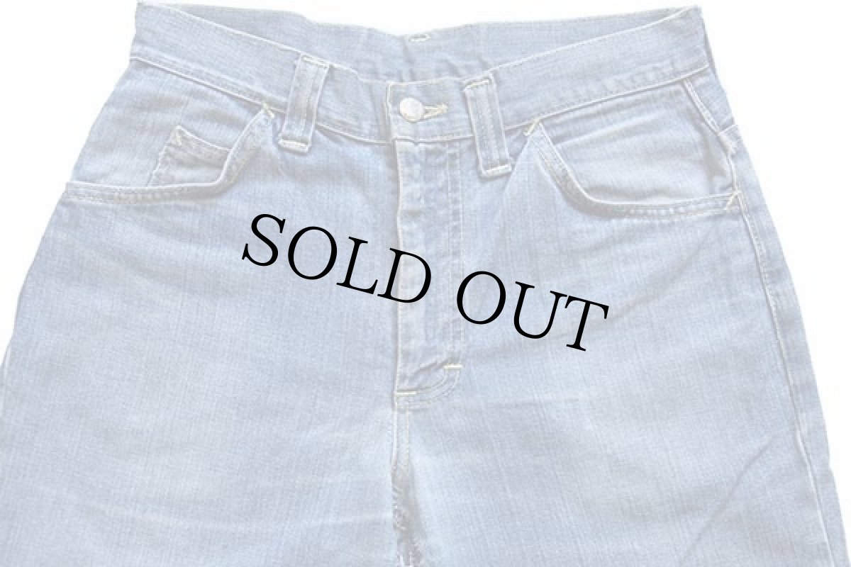 画像4: 70s USA製 Leeリー Set フレア デニムパンツ w30 (4)