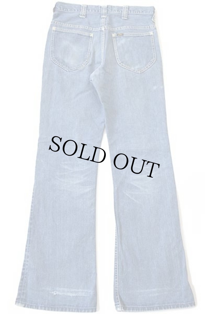 画像3: 70s Leeリー フレア デニムパンツ w30 (3)