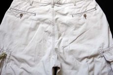 画像3: 00s POLO JEANSポロ ジーンズ ラルフローレン BUNGEE CARGO SHORT コットン カーゴ ショートパンツ 薄ベージュ 32★ショーツ (3)