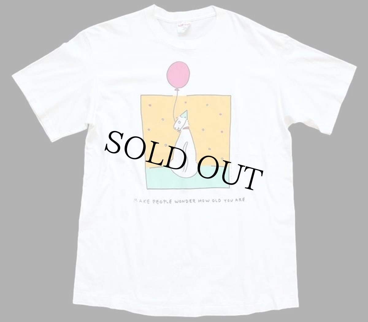 画像2: 90s USA製 All I Need to Know I Learned from My Cat アート コットンTシャツ 白 XL (2)