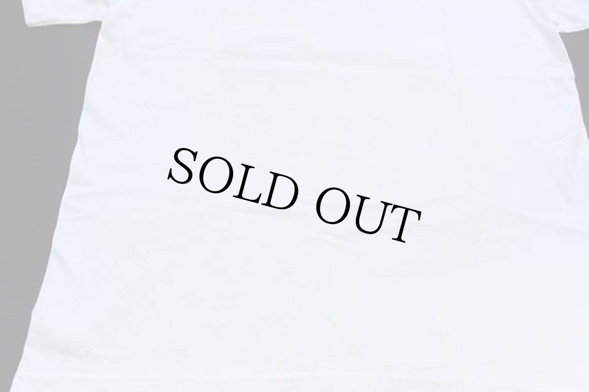 画像6: 90s USA製 ROAD TRIP JAZZ 1996 両面プリント アート コットンTシャツ ボロ 白 L (6)