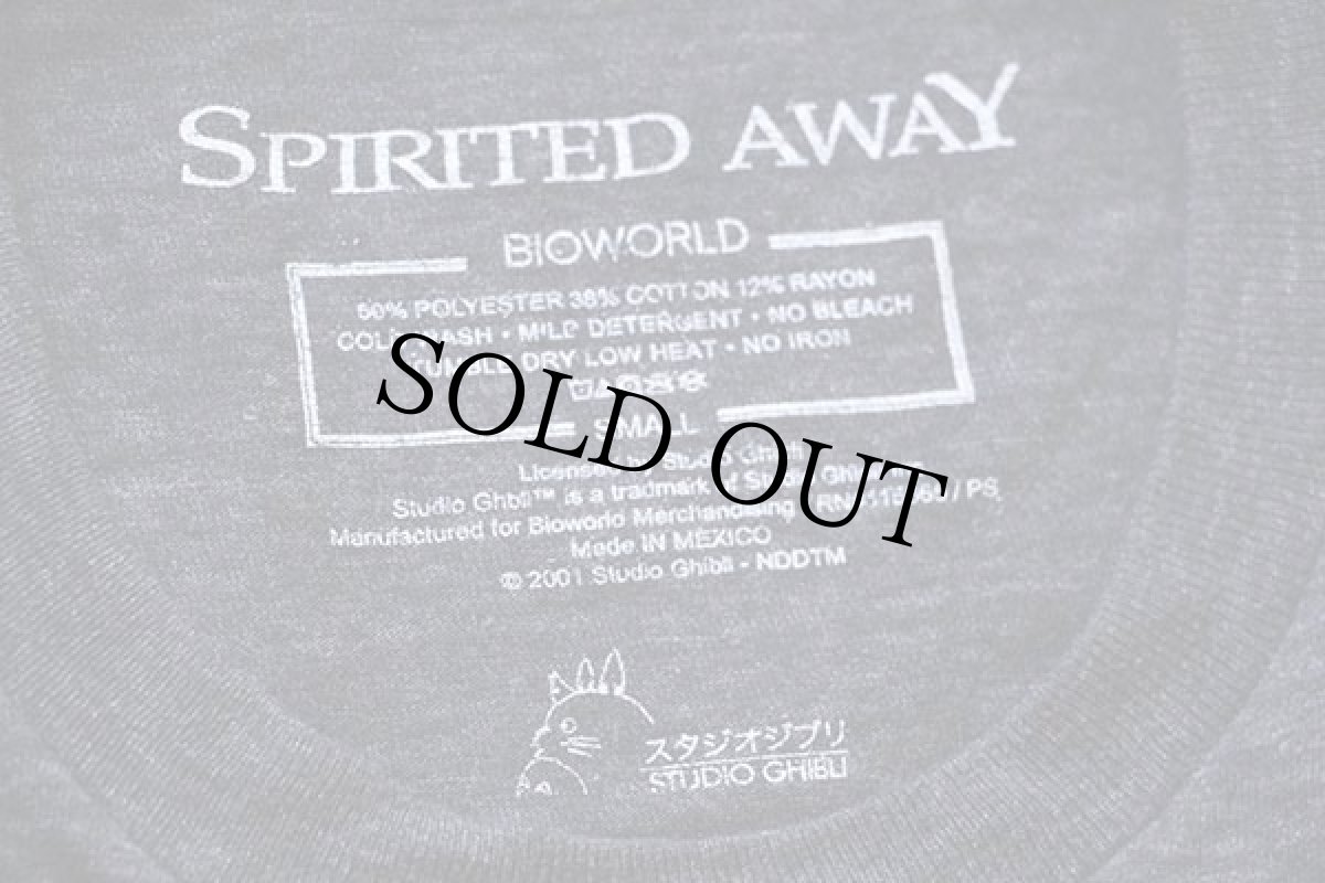 画像3: 00s SPIRITED AWAY 千と千尋の神隠し おしら様 Tシャツ 杢チャコールグレー S (3)