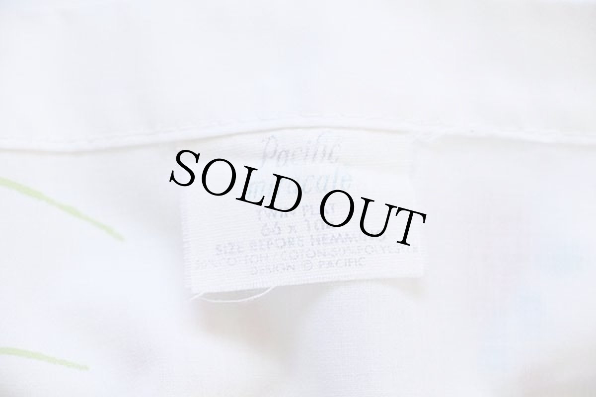 画像4: 70s Pacific miracale Picasoピカソ Bouquet of Peace アート フラットシーツ (4)