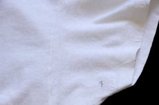 画像7: 70s USA製 Hanes DARKSTAR PRIMO HAWAII 両面 染み込みプリント アート コットンTシャツ 白 XL (7)