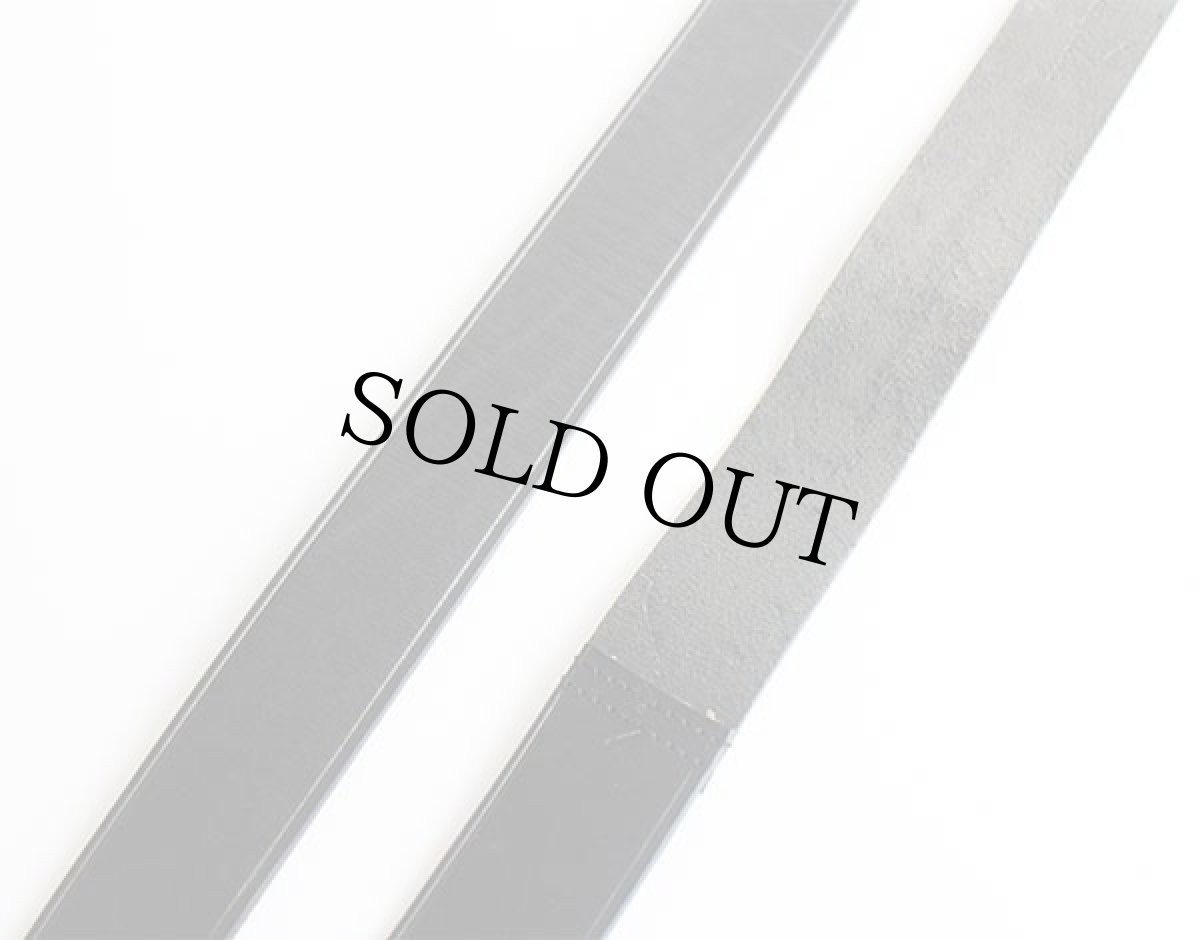 画像4: 英国製 LANDS'ENDランズエンド レザー リングベルト 黒 32/80★1369 (4)