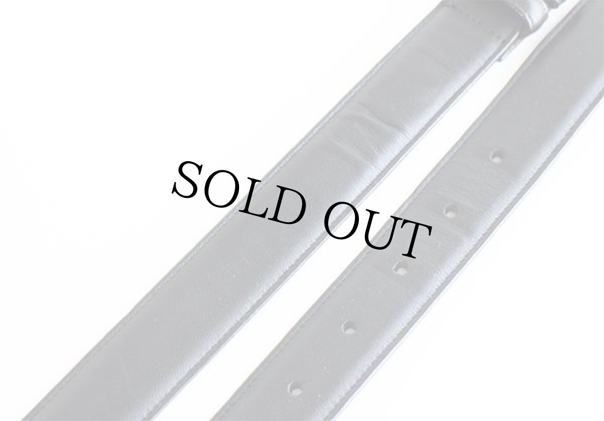 画像6: USA製 Allen Edmondsアレンエドモンズ レザーベルト 黒 32/80★1352 (6)