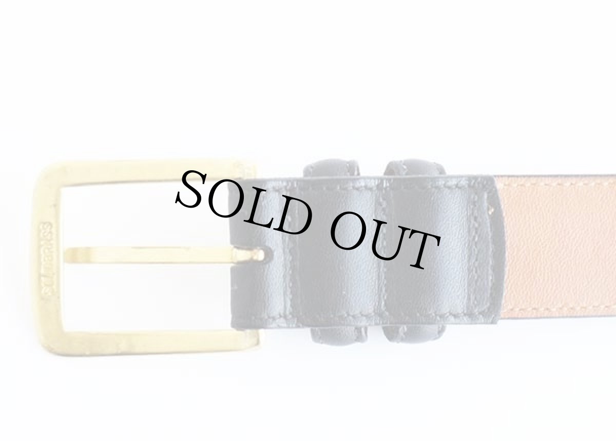 画像5: USA製 Allen Edmondsアレンエドモンズ レザーベルト 黒 32/80★1352 (5)