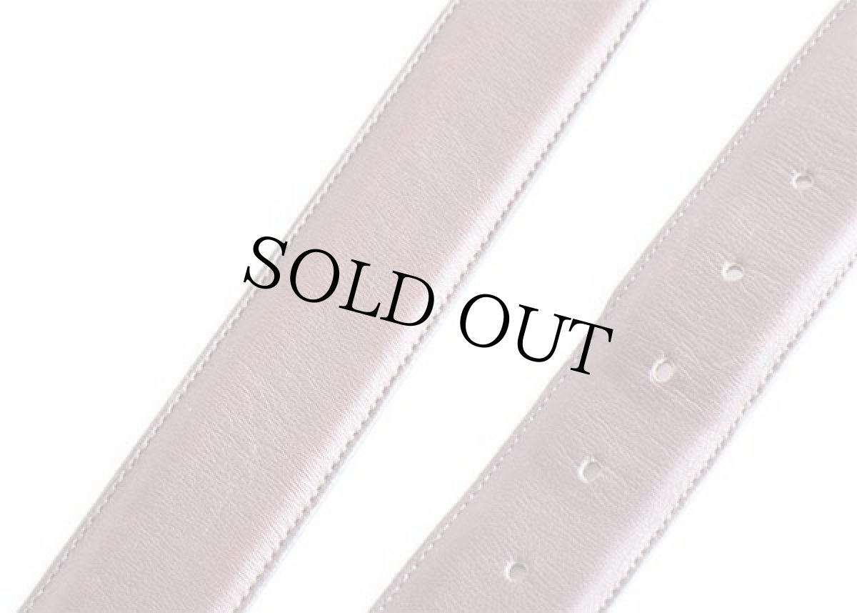 画像5: USA製 COACHコーチ カウハイド レザーベルト マホガニー M★1347 (5)