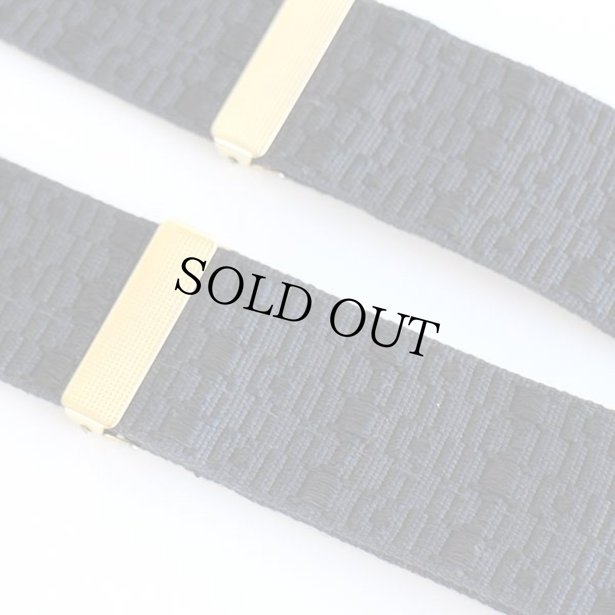 画像4: CAS GERMANY 織り柄 クリップ式 サスペンダー 黒★161 (4)