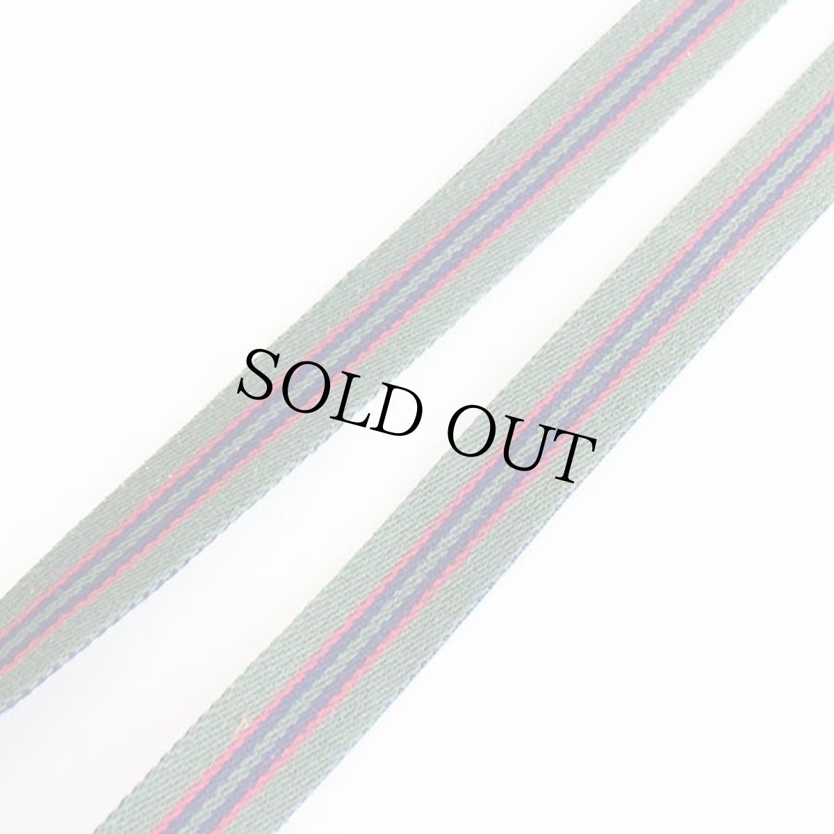 画像5: 80s Levi'sリーバイス ロゴ バックル ストライプ ガチャベルト★1429 (5)