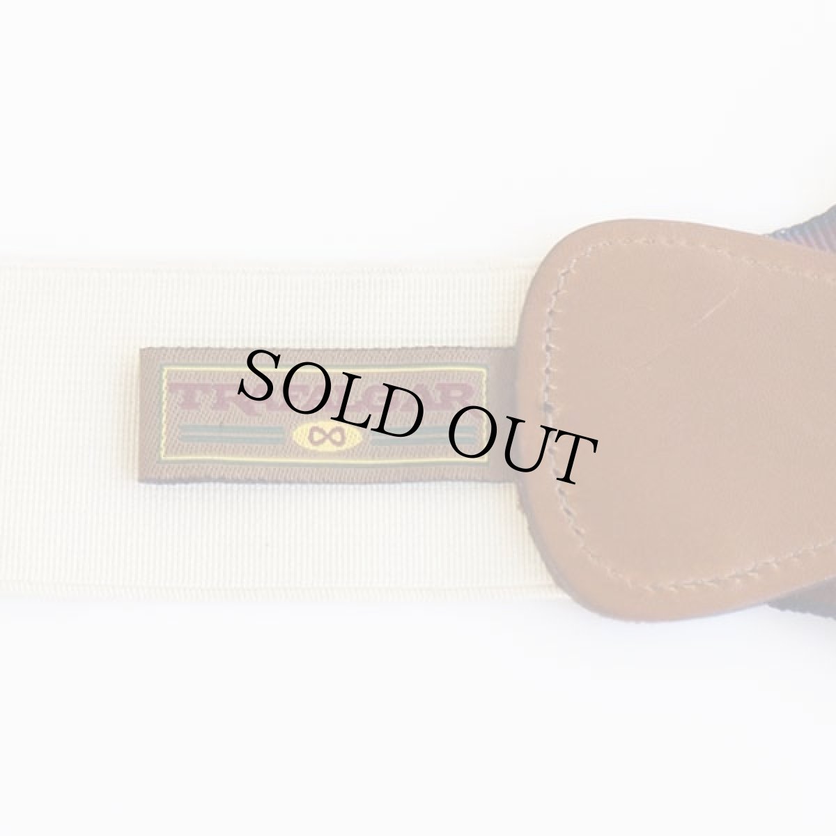 画像4: 英国製 TRAFALGAR ストライプ ボタンタブ式 サスペンダー バーガンディ×ネイビー★182 (4)