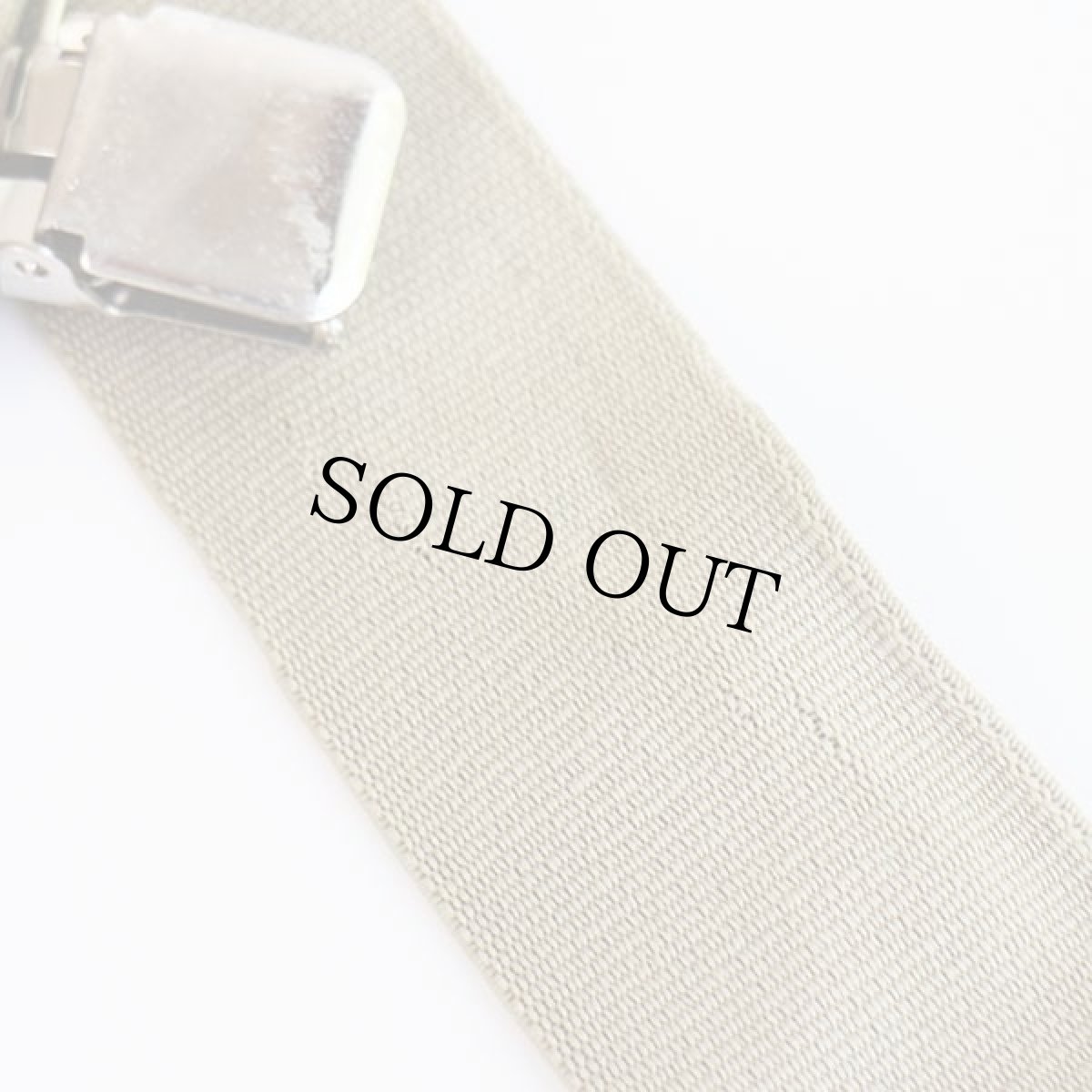 画像5: carharttカーハート 無地 クリップ式 サスペンダー グレーベージュ★217 (5)