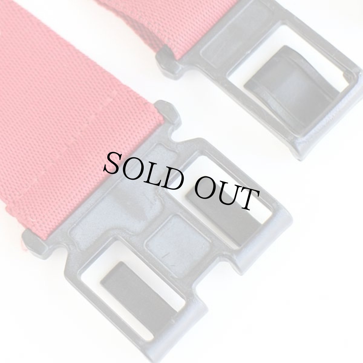 画像4: 90s USA製 Dickiesディッキーズ Perry Suspenders 無地 フック式 サスペンダー 赤★216 (4)