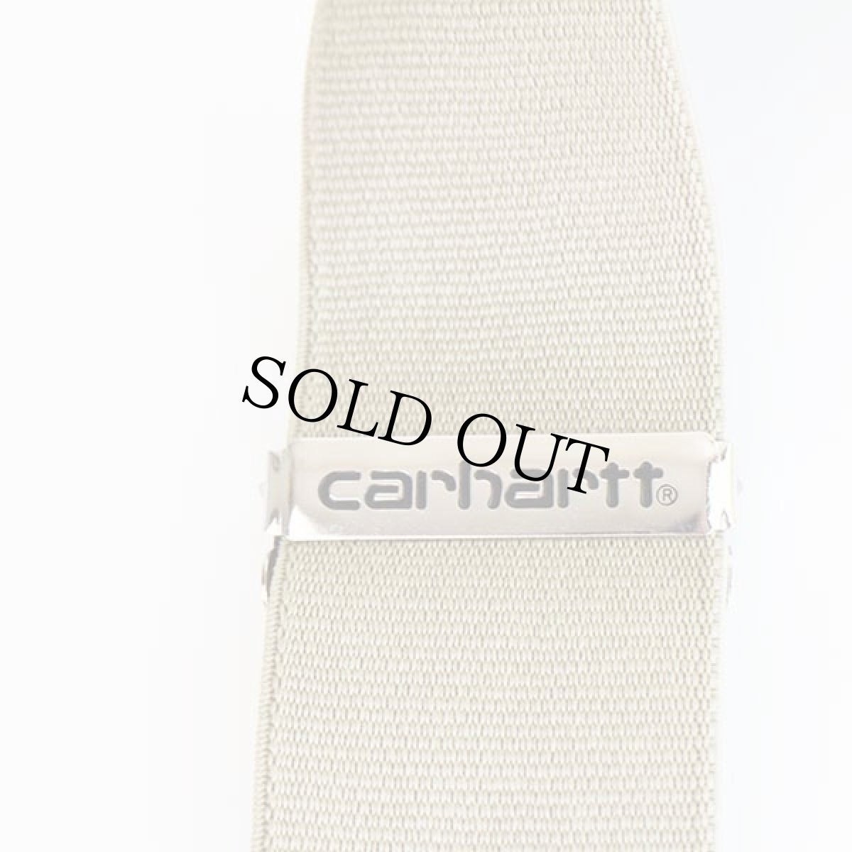 画像3: carharttカーハート 無地 クリップ式 サスペンダー グレーベージュ★217 (3)