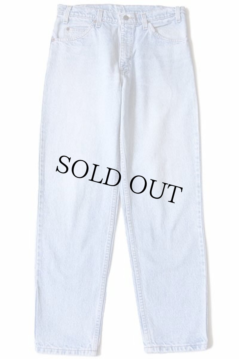 画像2: 90s USA製 Levi'sリーバイス 550 デニムパンツ アイスブルー w32 L30★79 (2)