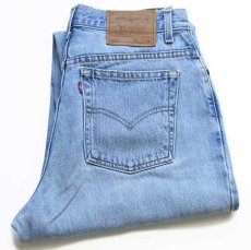 画像1: 00s メキシコ製 Levi'sリーバイス 550 デニムパンツ 12 MIS M★57 (1)