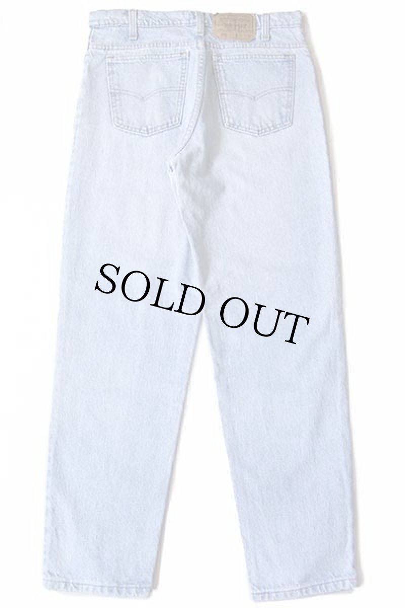 画像3: 90s USA製 Levi'sリーバイス 550 デニムパンツ アイスブルー w32 L30★79 (3)