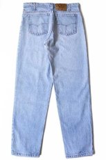 画像3: 90s USA製 Levi'sリーバイス 550 デニムパンツ アイスブルー w32 L30★79 (3)