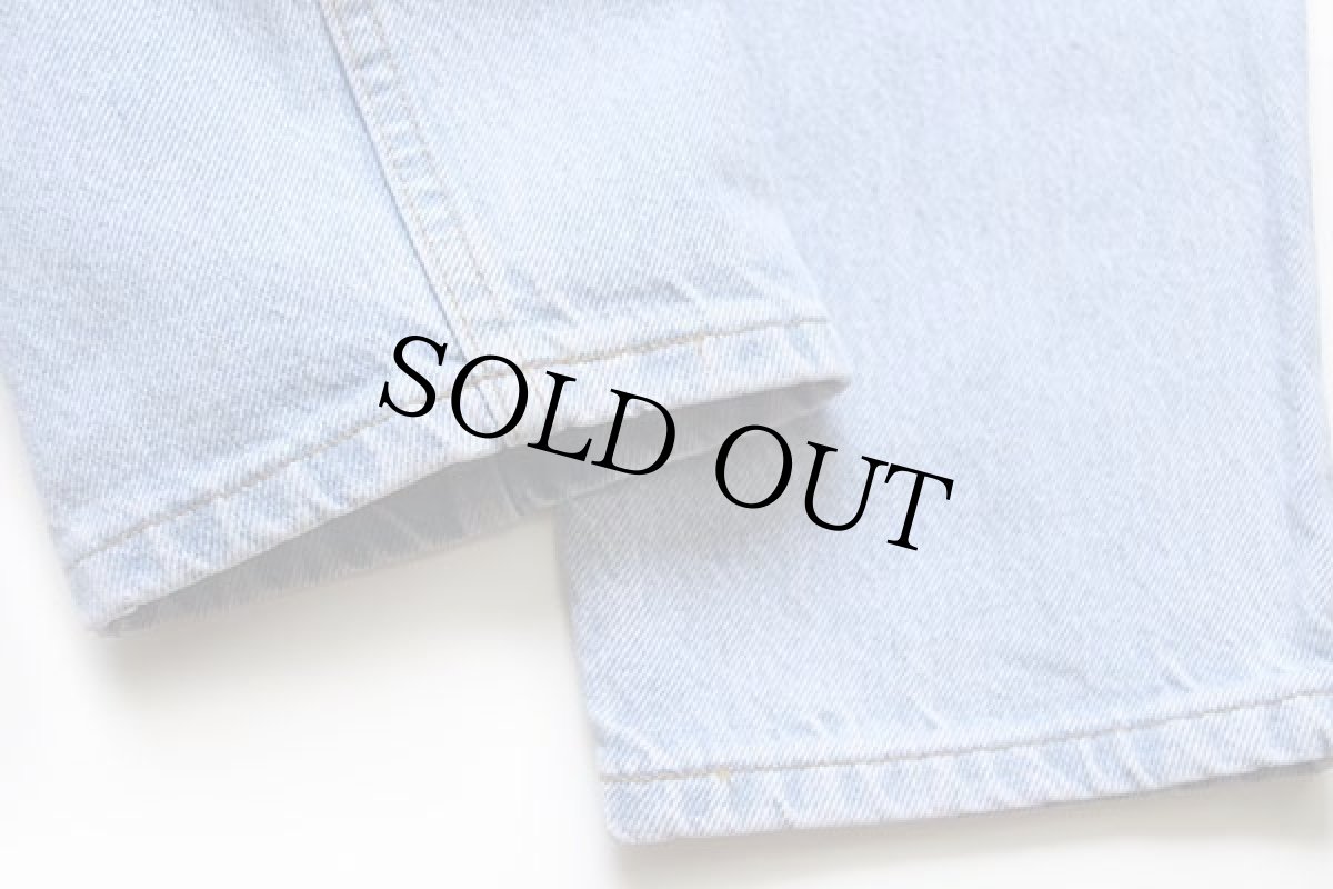 画像8: 90s USA製 Levi'sリーバイス 550 デニムパンツ アイスブルー w32 L30★79 (8)