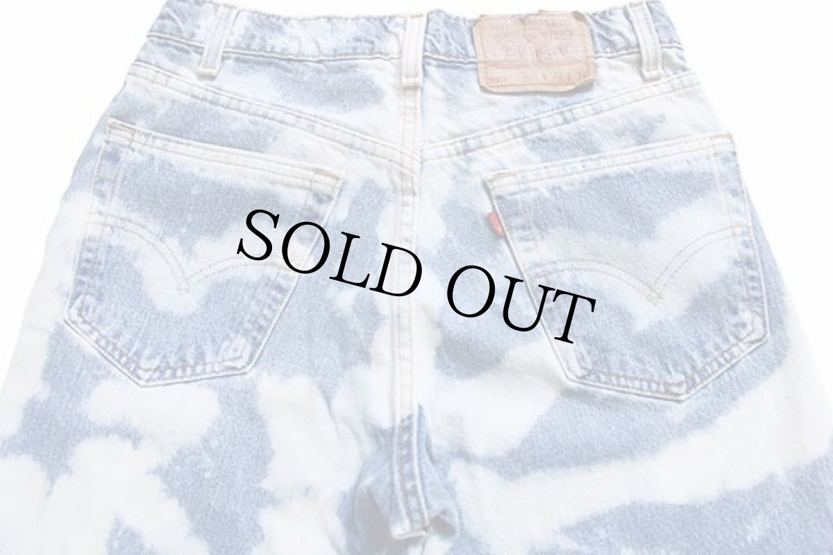 画像5: 90s USA製 Levi'sリーバイス 550 ブリーチ加工 デニムパンツ w32 L34 (5)