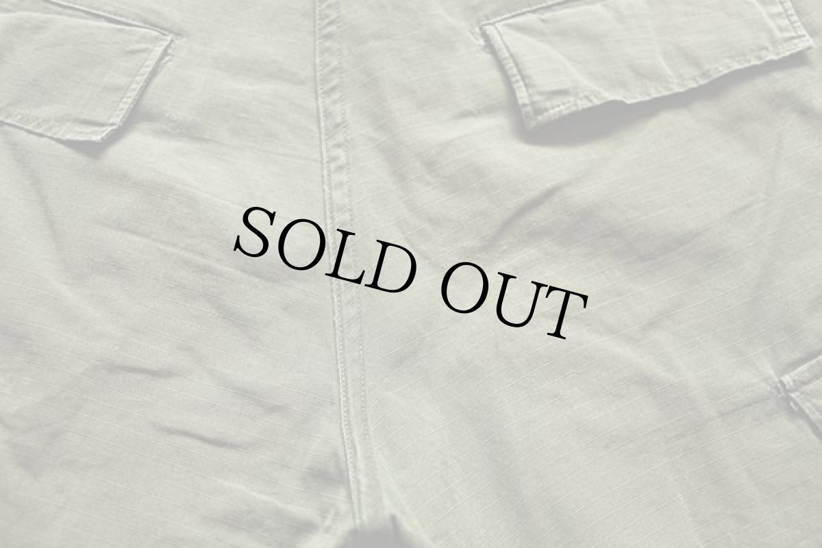 画像6: 60s 米軍 U.S.ARMY ジャングルファティーグ カーゴ ショートパンツ カスタム オリーブグリーン S★ショーツ (6)