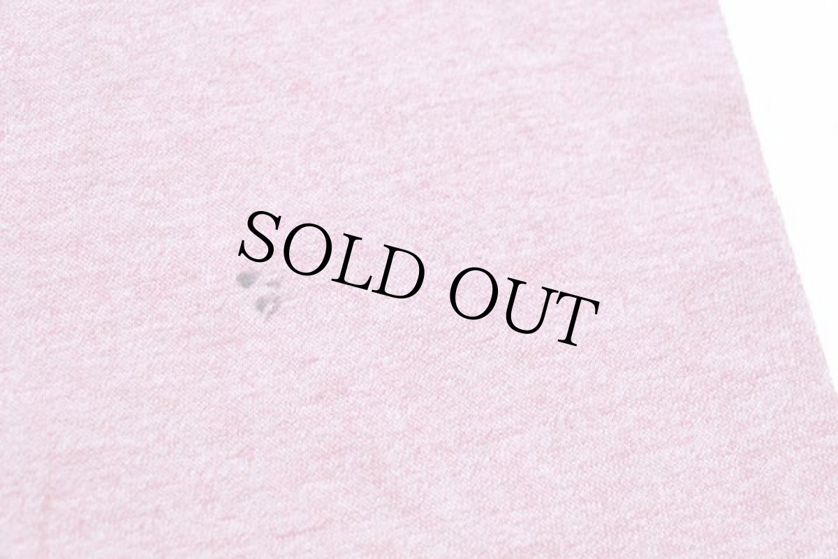 画像5: 80s AVERY'S BEACH LAKE,PA. インディアンヘッド 染み込みプリント リンガーTシャツ 杢レッド (5)