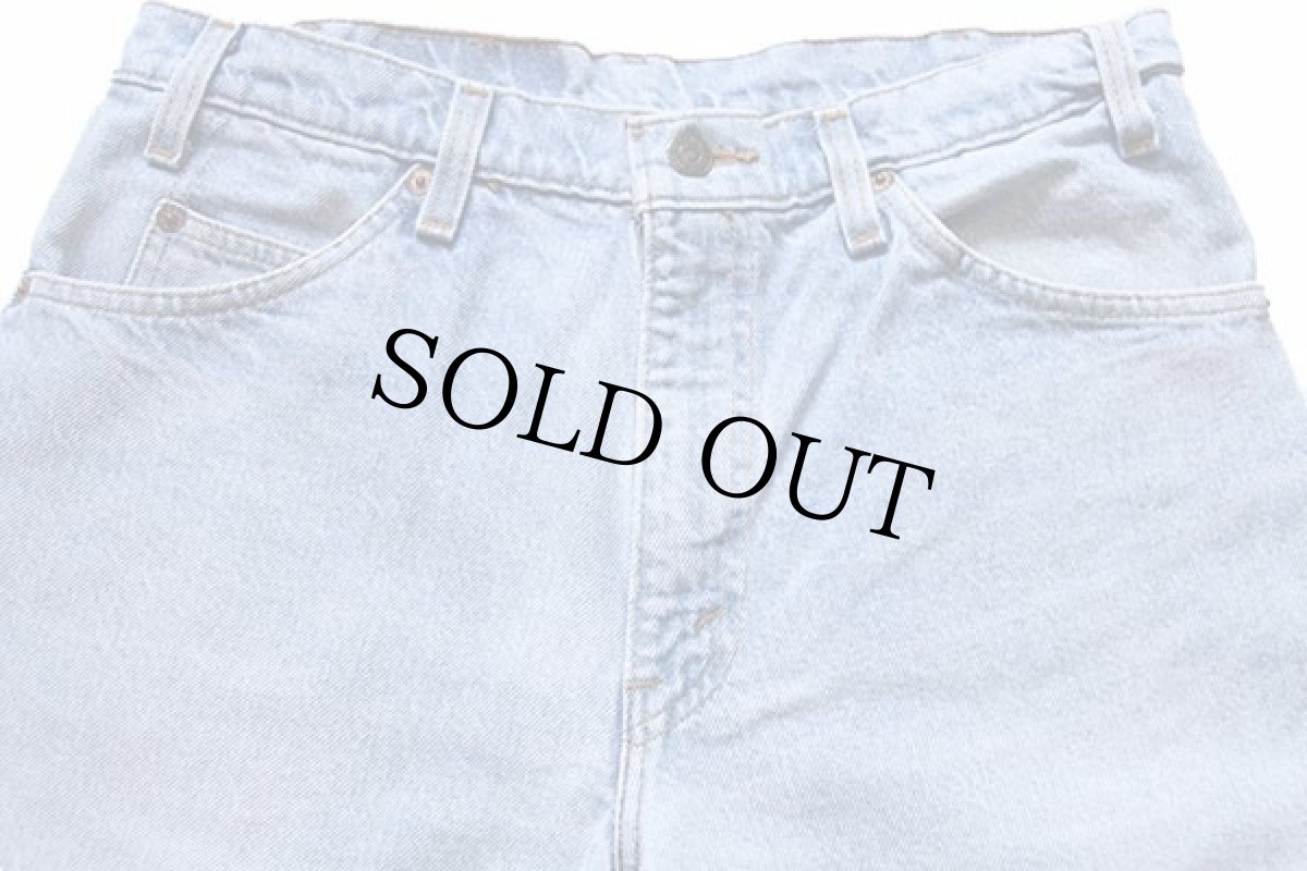 画像4: 90s USA製 Levi'sリーバイス 550 デニムパンツ アイスブルー w32 L30★79 (4)