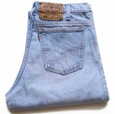 画像1: 90s USA製 Levi'sリーバイス 550 デニムパンツ アイスブルー w32 L30★79 (1)