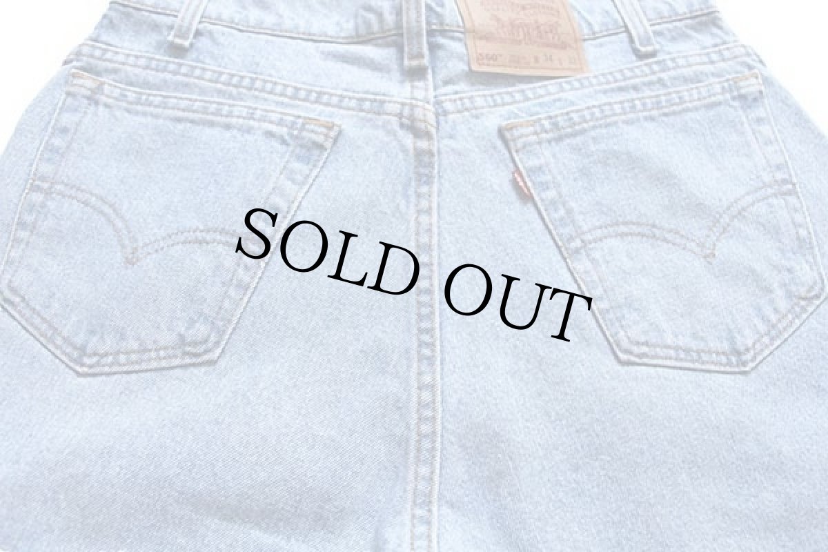 画像4: 90s USA製 Levi'sリーバイス 560 デニムパンツ w34 L32★05 (4)