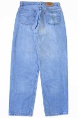 画像3: 90s カナダ製 Levi'sリーバイス 634 デニムパンツ w33 L30 (3)