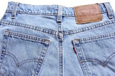 画像5: 90s USA製 Levi'sリーバイス 512 デニムパンツ 7 JR.M★04 (5)