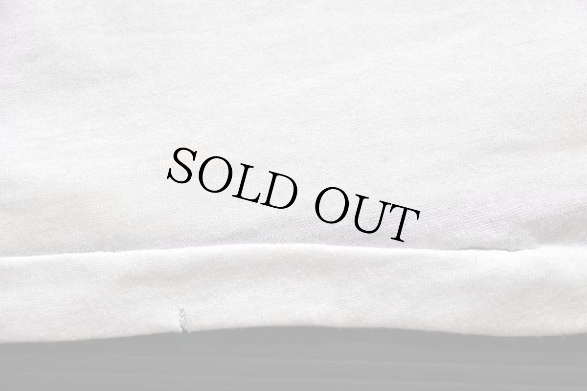 画像6: 70s USA製 I feeL Like a GIANT today グリーンジャイアント 染み込みプリント リンガーTシャツ 白×緑 L (6)