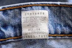 画像7: 90s USA製 Levi'sリーバイス 551 デニムパンツ 8 MED★62 (7)