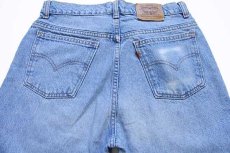 画像5: 90s カナダ製 Levi'sリーバイス 634 デニムパンツ w33 L30 (5)