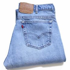 画像1: 90s カナダ製 Levi'sリーバイス 505 デニムパンツ w36 L34★65 (1)