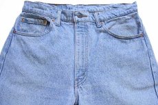 画像4: 90s USA製 Levi'sリーバイス 505 デニムパンツ アイスブルー w34★66 (4)