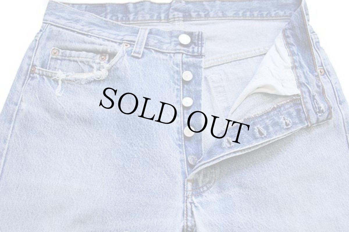 画像4: 80s USA製 Levi'sリーバイス 501 デニムパンツ w32 L30★49 (4)