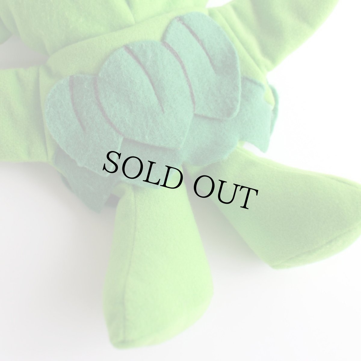 画像9: 90s グリーンジャイアント リトルスプラウト ハンドパペット ドール★ぬいぐるみ (9)