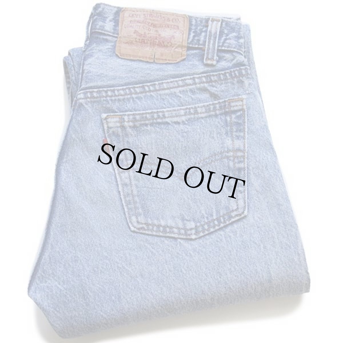 画像1: 80s USA製 Levi'sリーバイス 501 ケミカルウォッシュ デニムパンツ w29★アシッド (1)
